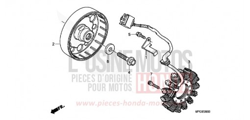 GENERATRICE CB600FA de 2010